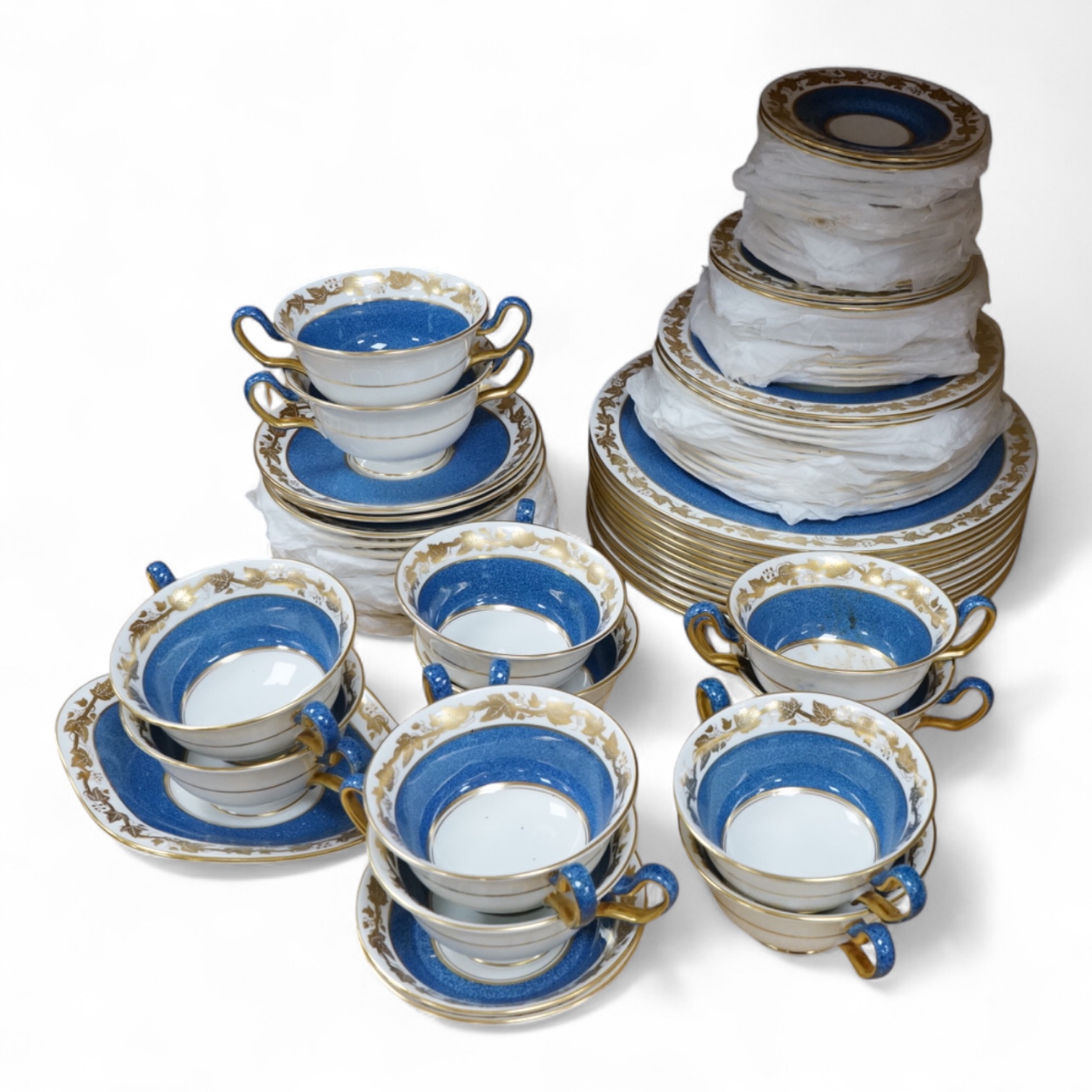 A Wedgwood, Whitehall part dinner service. Condition - fair